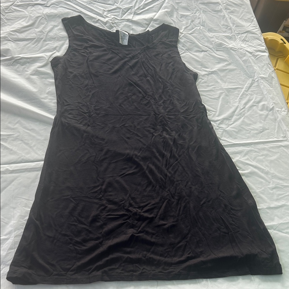 Chic Black Sleeveless Mini Dress